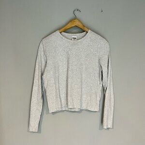 Victoria’s Secret Woman’s size Medium long sleeve grey top NWT